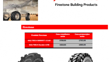 460/70R24 Firestone - promocja!